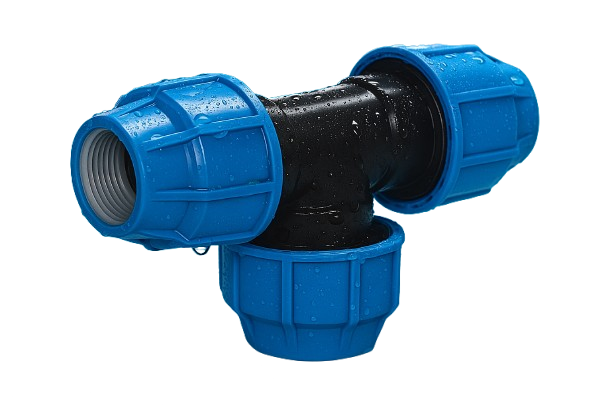 TEE MANGUERA A MANGUERA PN16 